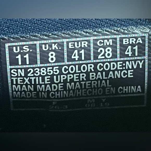 Skechers Breathe Easy Relaxed Fit Womens Sz 11 Slip On Shoes Sneakers Navy Blue - Picture 8 of 8